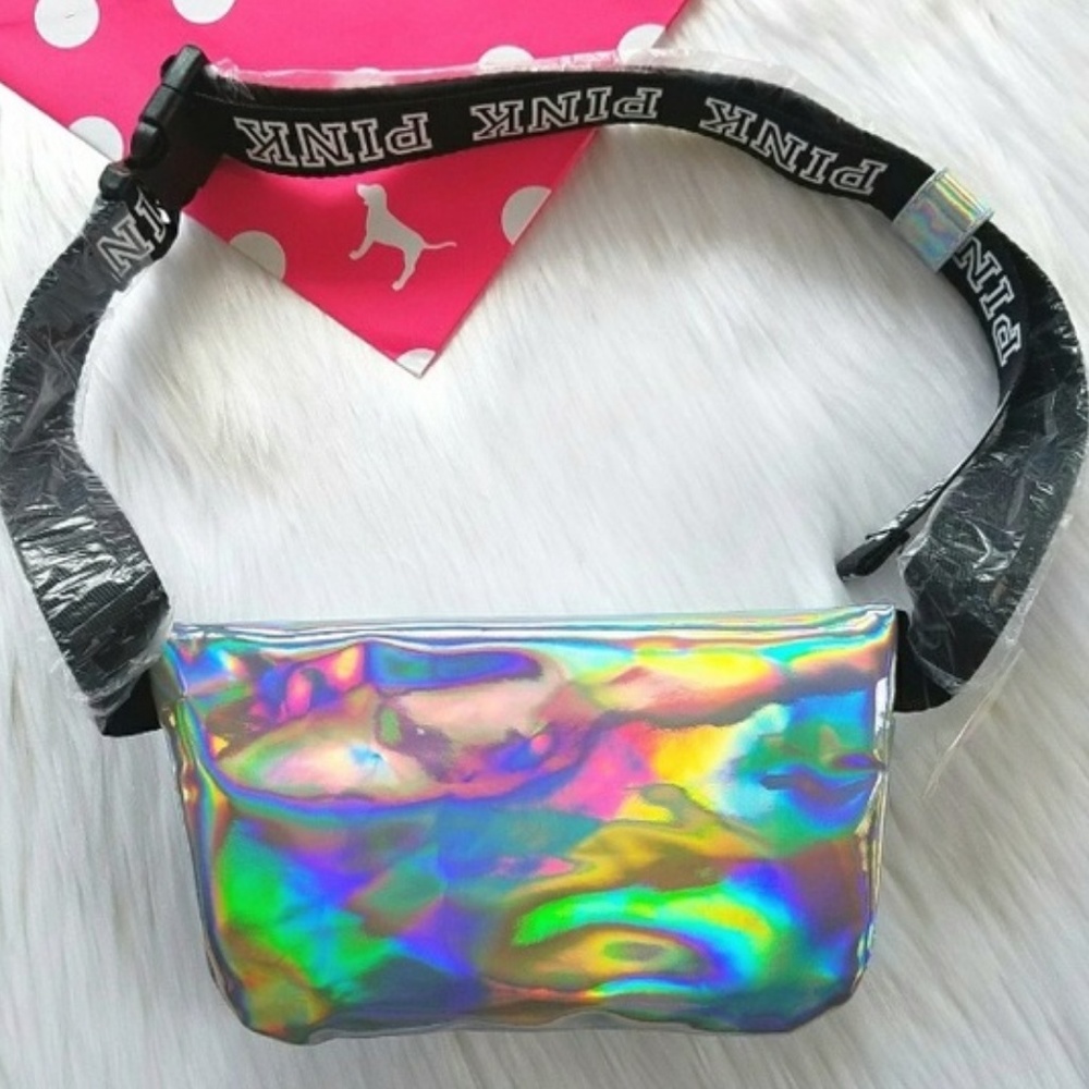 LAST One $ALE 🌹VS PINK Iridescent Fanny Pack - Picture 2 of 6